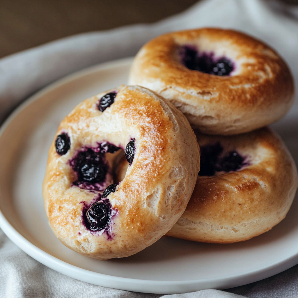 Blueberry bagel