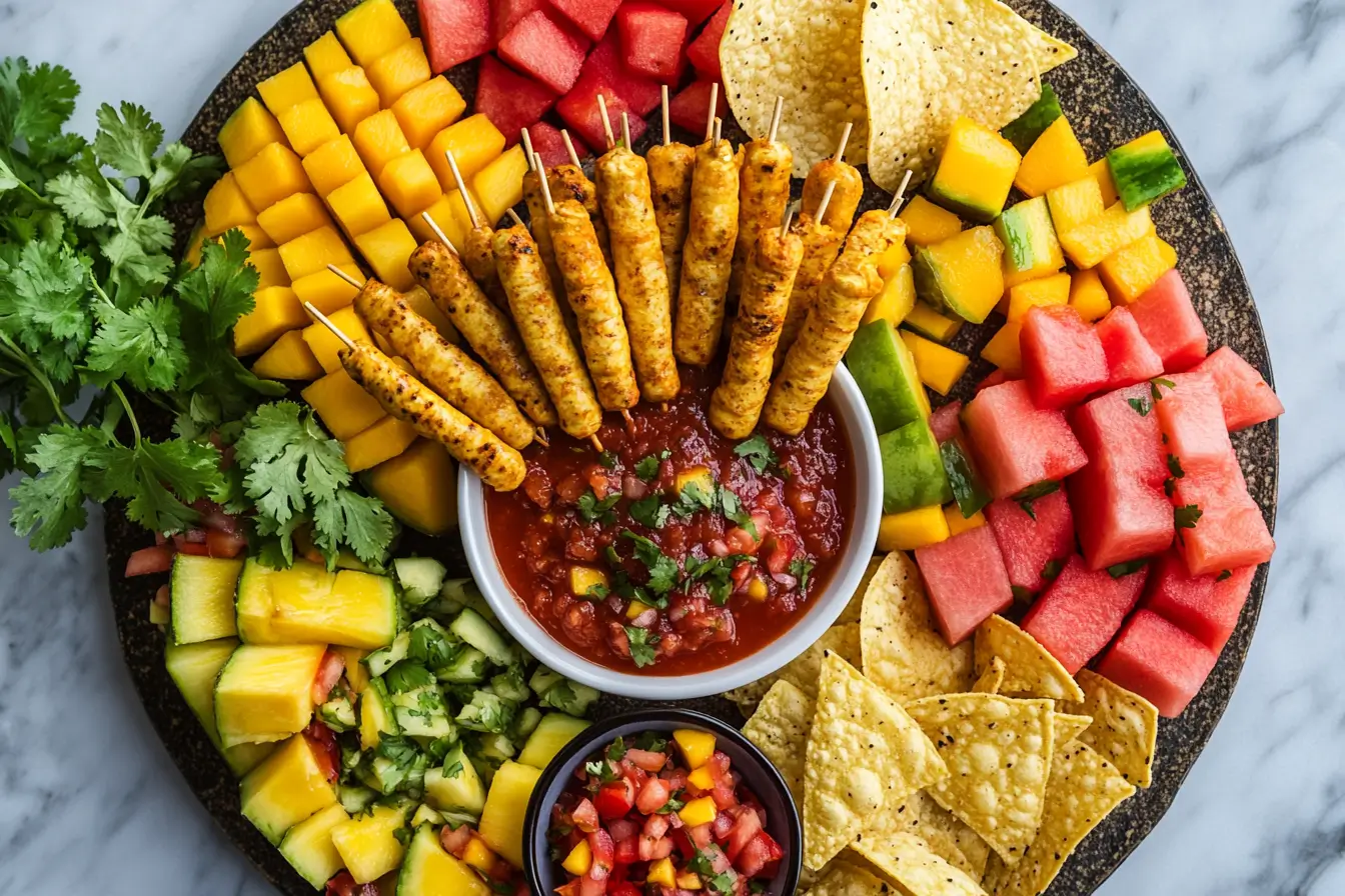 Mexican snacks recipes spread