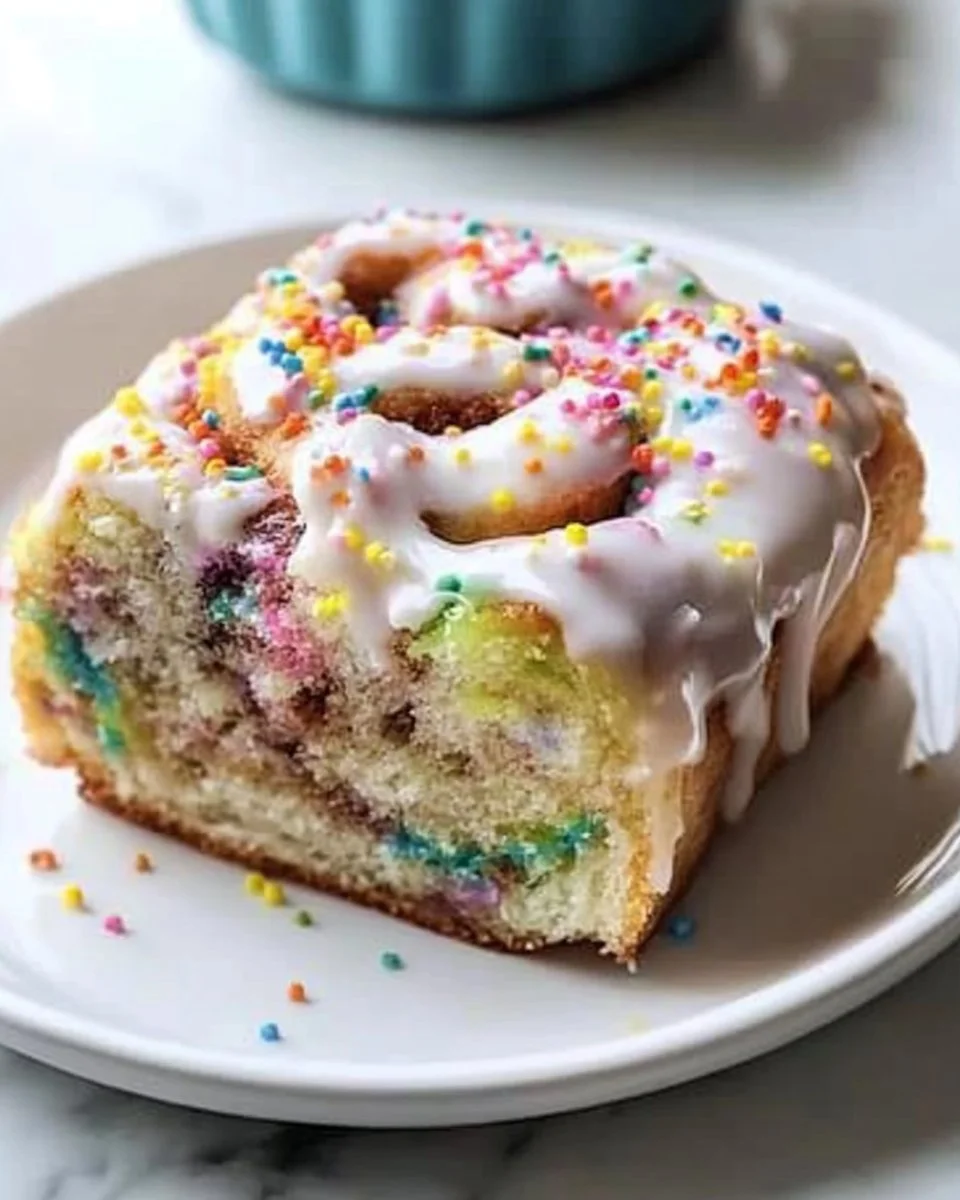 Funfetti Cinnamon Rolls