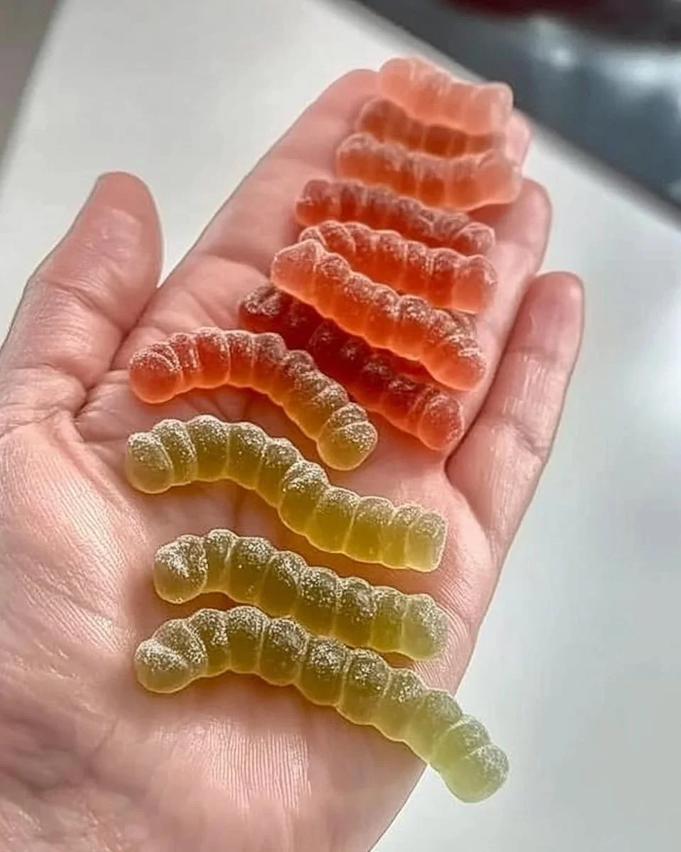 Sour Apple and Watermelon Gummy Bears in colorful packaging